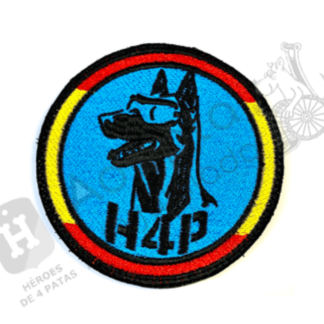 Parche Miki Héroes de 4 Patas azul velcro